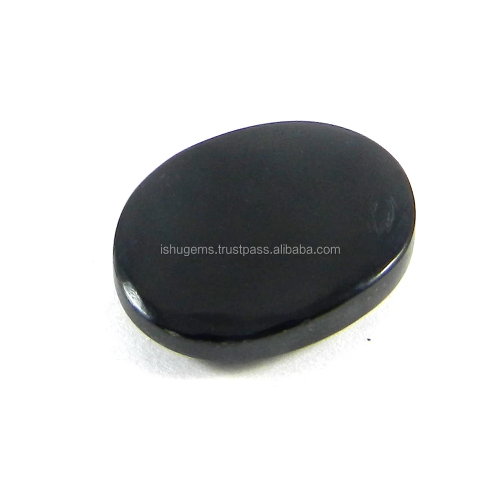 3.66 gms Natural Black druzy Oval Cab 16*21mm gemstone for jewelry IG1142