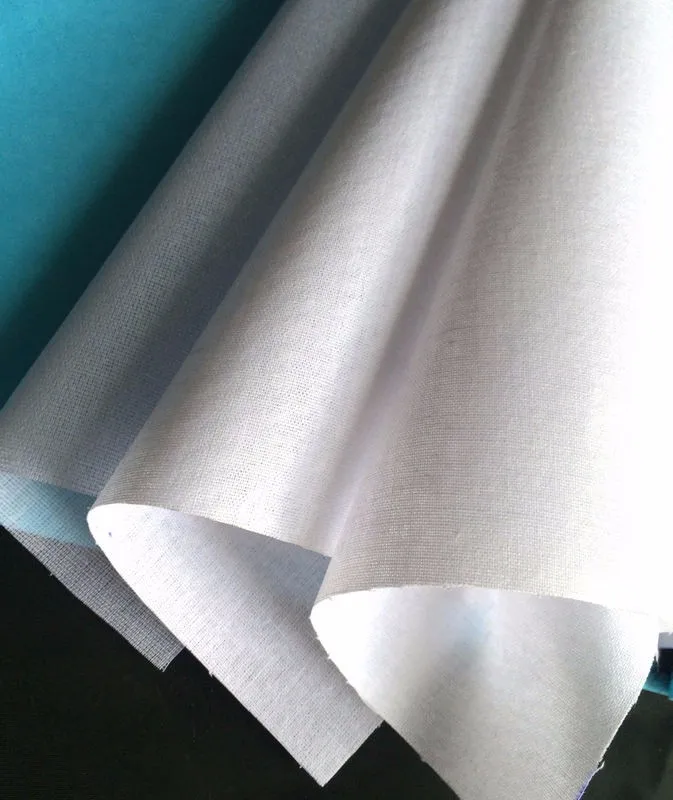 
100 Cotton Fusible Interlining Woven Fabric 