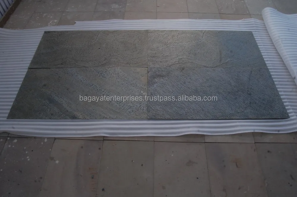 Deoli зеленый сланец Гибкий тонкий каменный шпон