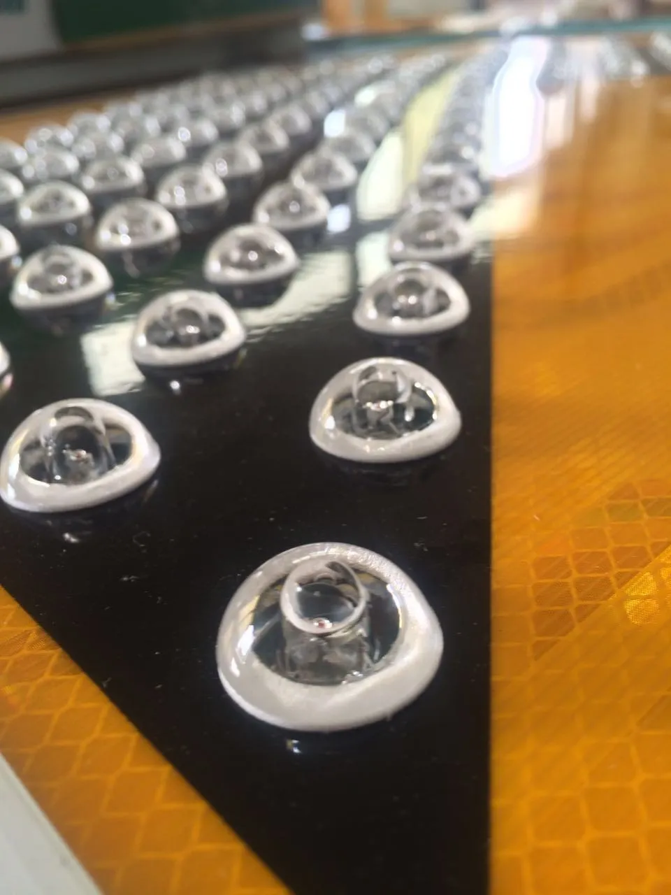 Солнечные алюминиевые шевронные знаки шеврон Солнечный светодиод