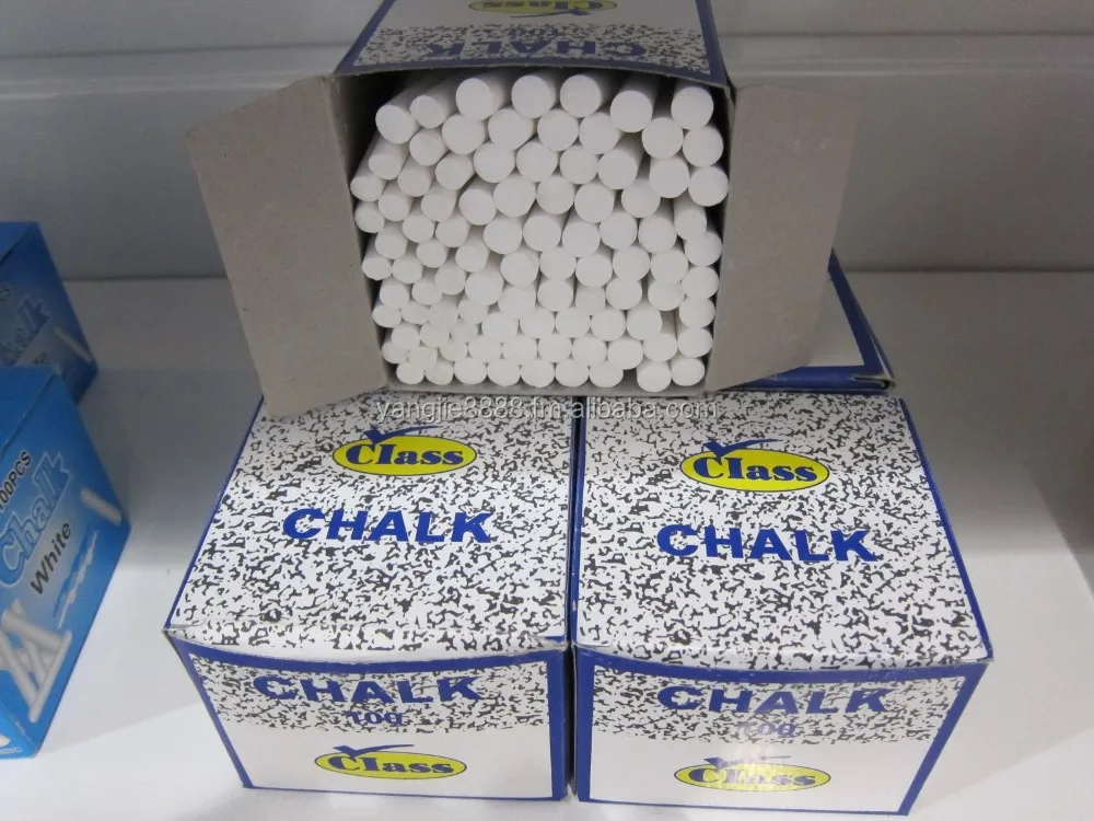 dustless school chalk  square  chalk  12pc  box  chalk  asorted  color  chalk  white chalk  colored  chalk  non-dust chalk