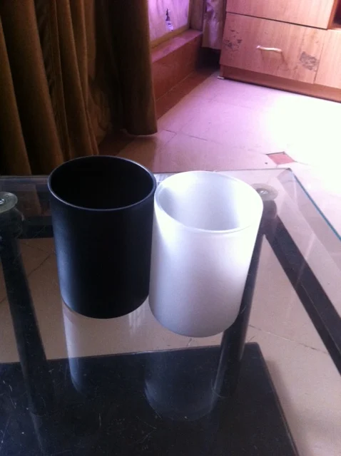 clear frosted glass candle holder wholesale new design candle glass frosted color for Diwali or Christmas