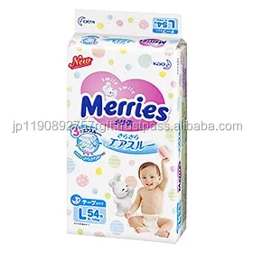 Easy to use airy Japanese baby diaper with great breathability