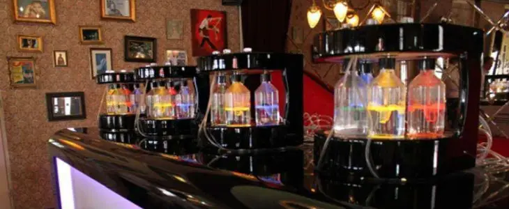 Made in Italy fashion oxygen bar aroma oxygen bar oxygen bar station