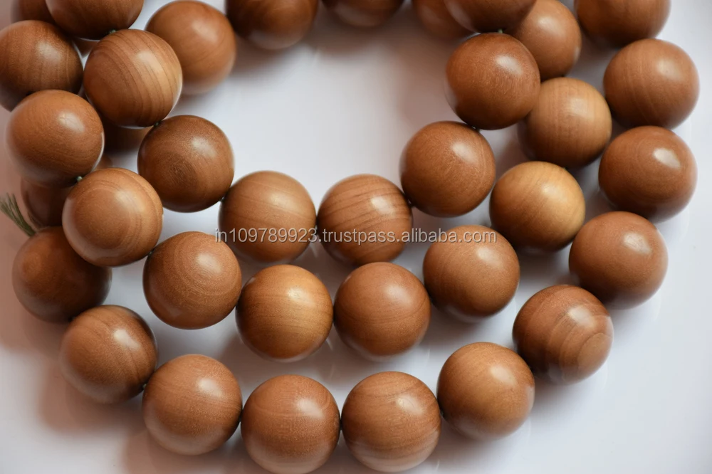 chandan mala 6 mm 108 beads round/sandalwood spiritual beads/sandalwood products