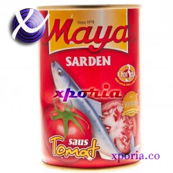 MAYA Canned Fish SARDINES 425gr | Indonesia Origin