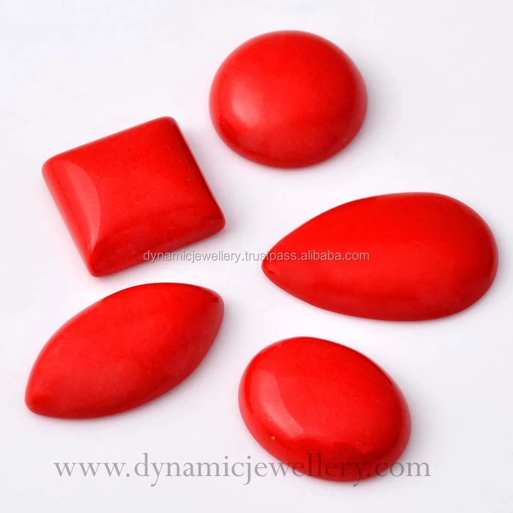 Semi Precious Free Form Red Coral Wholesale Gemstone