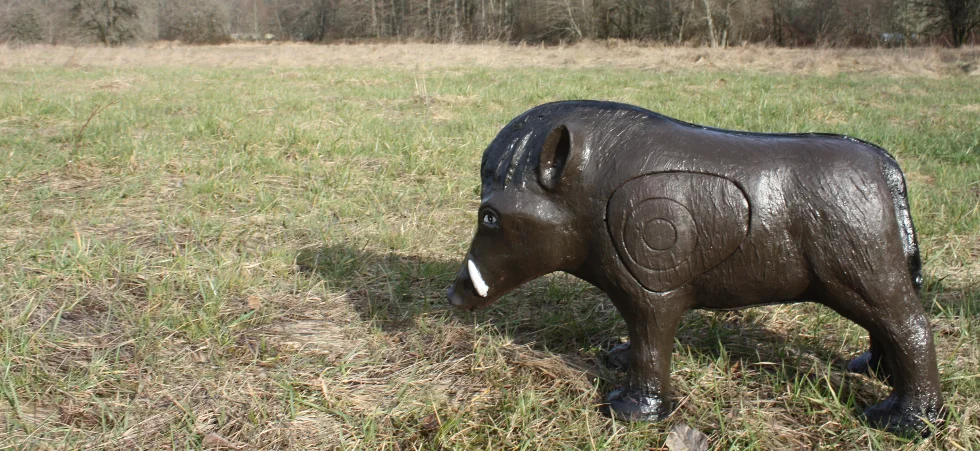 Self-healing Replaceable Core Large Boar High Density Foam 3D Archery Target