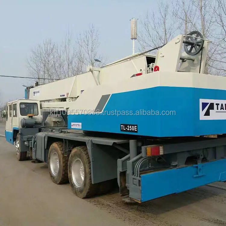 Японский оригинальный кран Tadano TL250E для продажи в Шанхае
