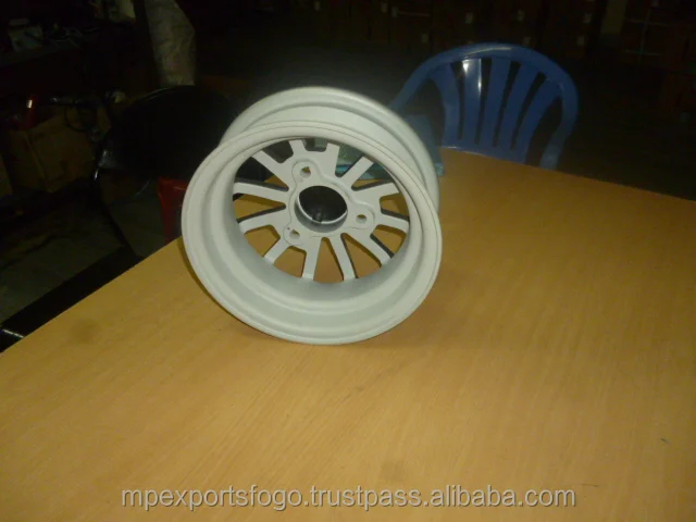 Alloy wheel disc