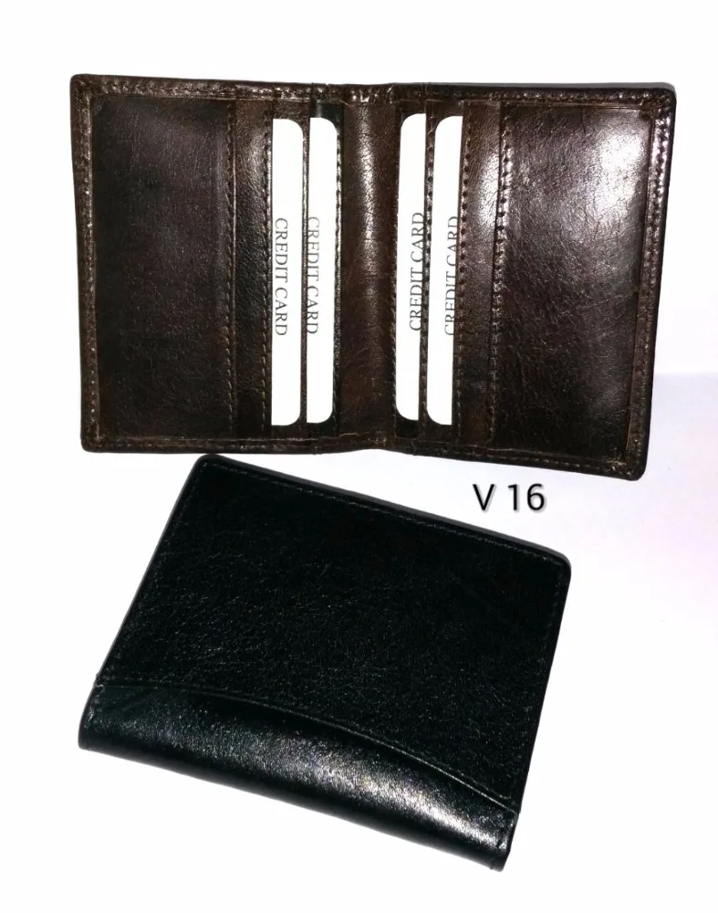 
RFID wallets leather embossed 