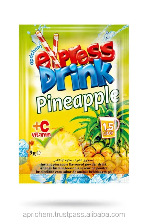 Flavored powder instant drink Peach