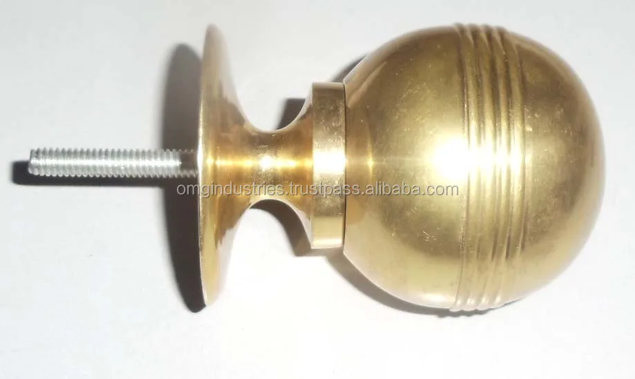 OMG Industries Classic Door Set with Solid Brass Kitchen Cabinet Puller Knobs Cast Iron Door Handle