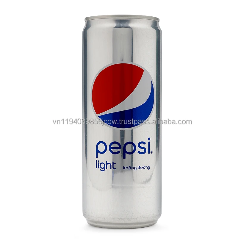 
Pepsi LIGHT soft drink in can 330 ml FMCG product 