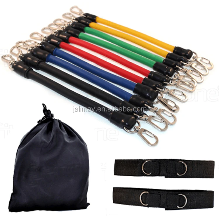 Flexible Ankle Fitness Power Elastic Leg Boxing  Running Exercise Training Resistance Bands Tube Pull Rope