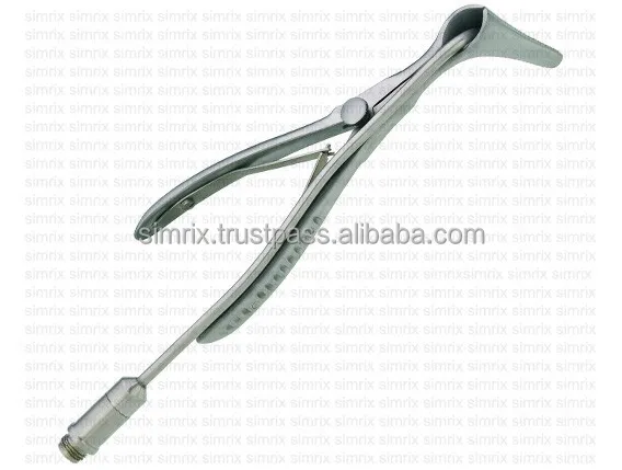 
CONVERSE Blade-Nasal Retractor 20mm x 10mm wide with Fiber optic light guide , Plastic Surgery Instruments, SIMRIX 