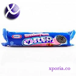 OREO Biscuit Sandwich VANILLA CREAM 137gr | Indonesia Origin | Cheap popular chocolate cookies with cream filling