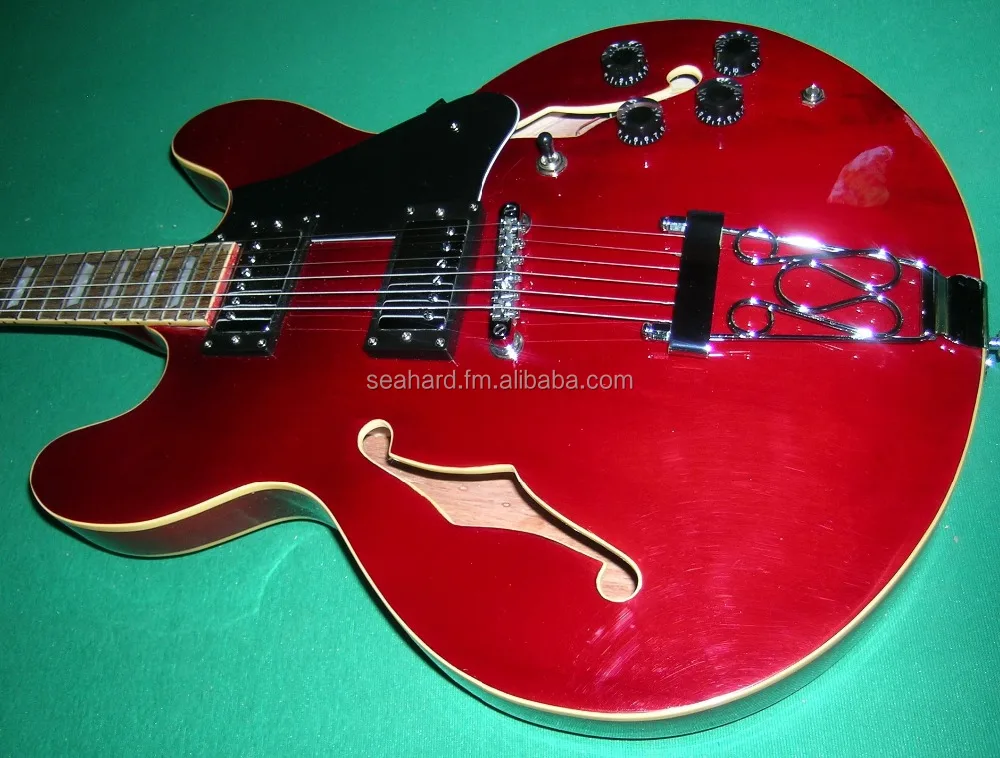 Качественная электрическая гитара в стиле потока