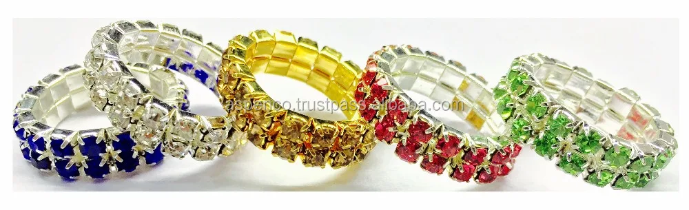 Horse care product Horse Mane Bands Horse Crystal Colored (HMB 06)