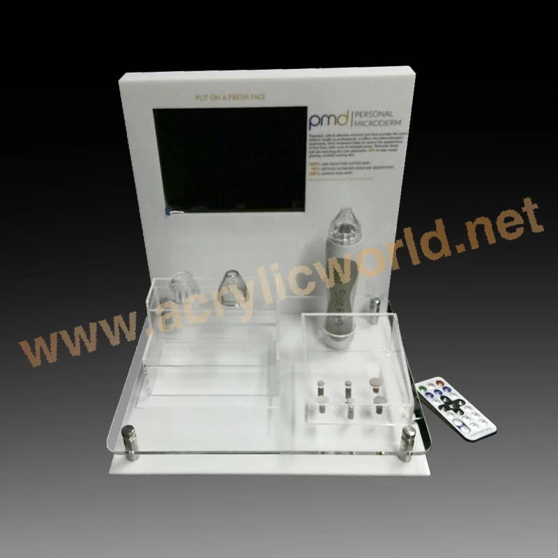 Factory Acrylic lcd display stand/LCD TV display shelf