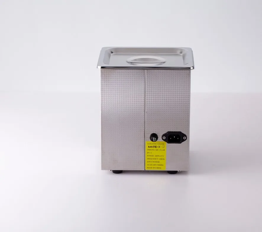 Digital ultrasonic cleaner 2L, 165W with digital heater for lab ultrasonic cleaner with Digital Control and Heater