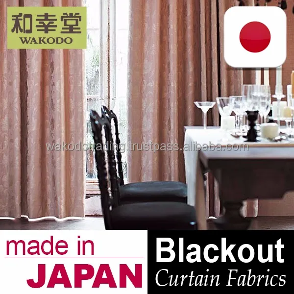 High Quality and Made in Japan black out curtain Blackout Curtain Fabric