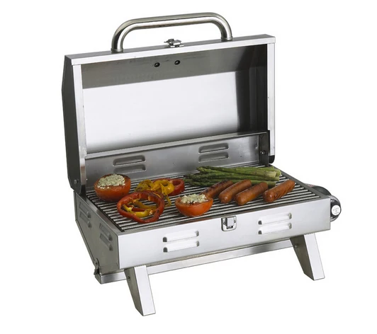 HGG2011U 2 Burner Table Top Gas Grill easy portable for outdoor barbecue