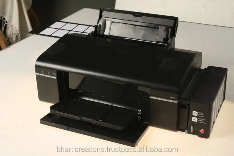 INKJET PVC Manual ID Card Printer with 10 Card Tray