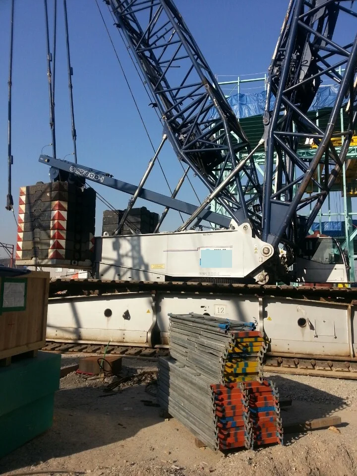 
[ Winwin Uesd Machinery ] Used Crawler Crane 600 ton TEREX-DEMAG CC2800-1 2007yr For sale 