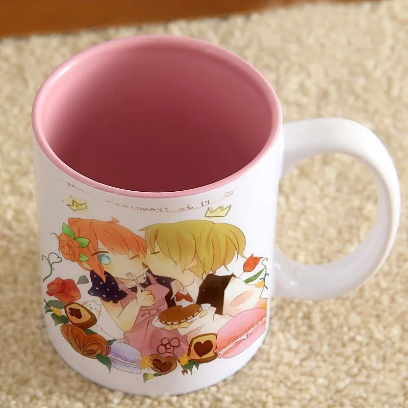 
Sublimation Imprintable Mug 11oz Color Inside Ceramic Coffee Mug for Mugpress 