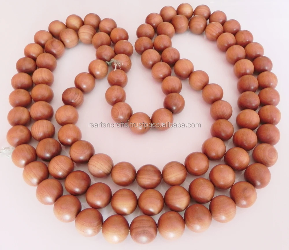109th bead prayer mala/sandalwood-beads/sandalwood beads wholesale