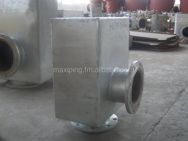 angle type Air Vent Head (double flange Pipe Head)