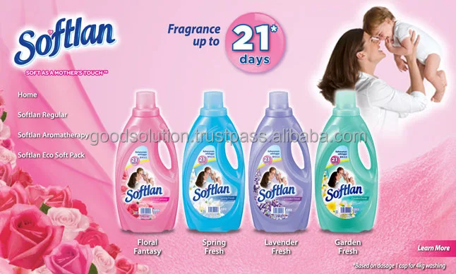 Softlan Rose - Fabric Softener - 3L