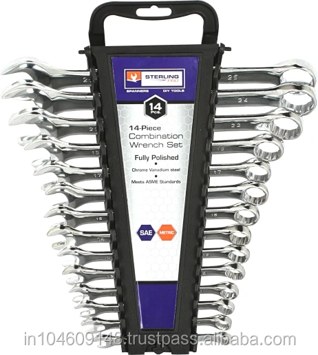 
Ручные инструменты: комбинированный ключ (Американская модель с зеркальной отделкой) 