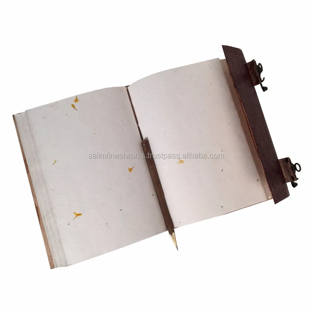 Genuine Leather Travel Diary Journals Notebooks Blank Diaries Journal Brown Colors Medieval Blank Book Note book