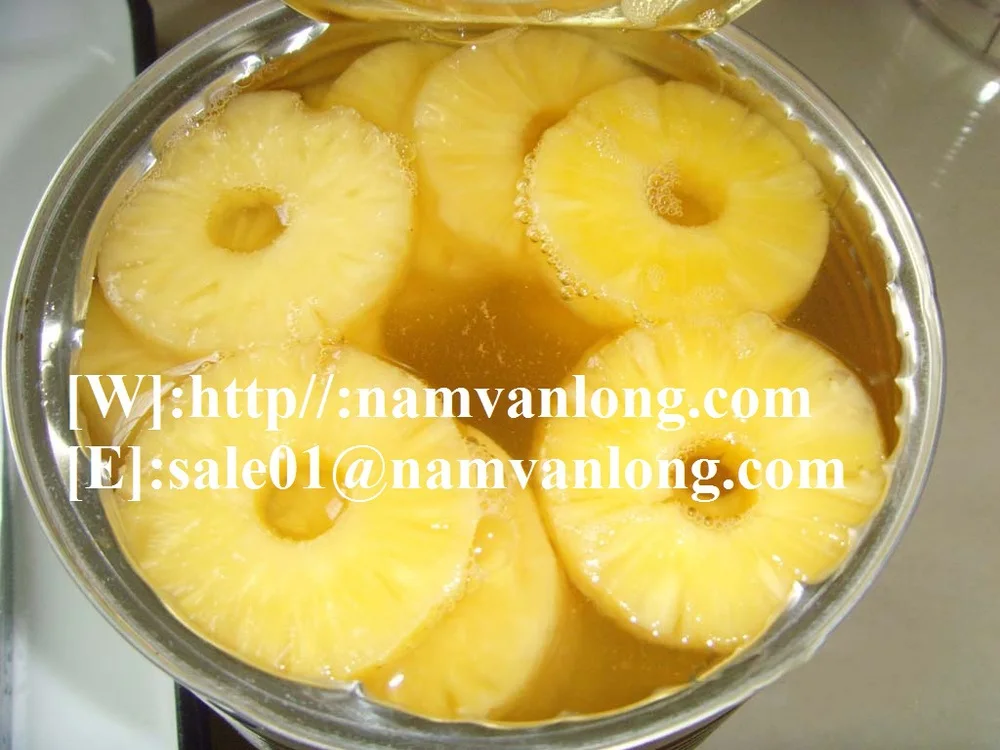 Высокое Качество | Лучшая цена Оптовая продажа Вьетнамский экспортный продукт Navalo-производитель Консервированный ананас