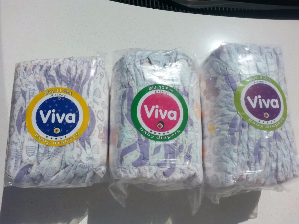 BABY DIAPERS VIVA FROM  TURKEY ABSORBANCE PANTS  EXTRA HIGH QUALITY SUPERDRY DISPOSABLE PACKINGS