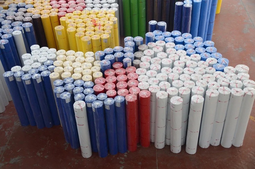 FLAME RETARDANT PVC TARPULIN High Quality Coated Fabric for Outdoor Use Tents Bags Cars Curtains Plaid Style Knitting Pattern