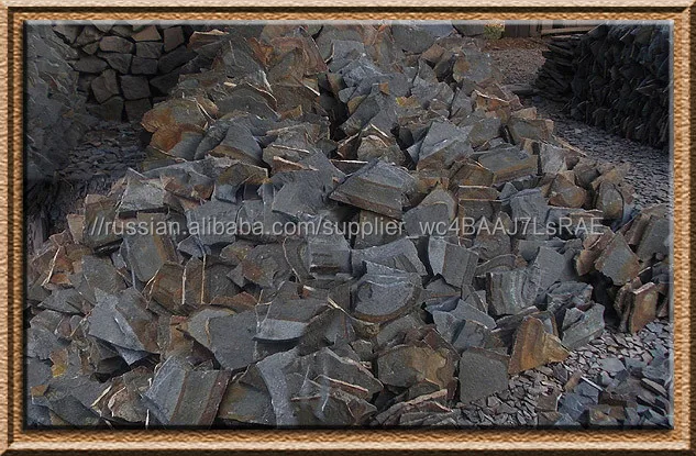 
JAVA SLATES / случайный порез натуральный серый вулканического камня 
