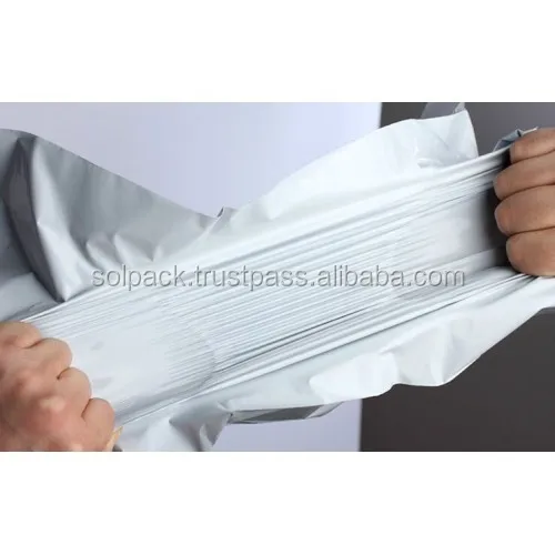 Tamper Proof Plastic Courier Bag Envelopes plain courier bag with zipper for sale in cheap price