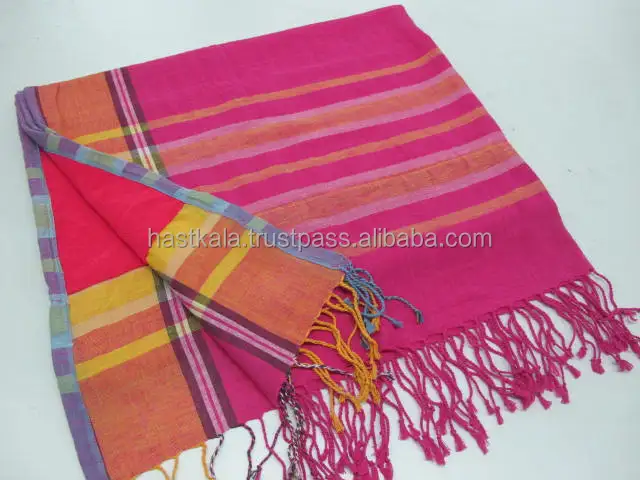 
Azo Free 100% Cotton or 100% Viscose Yarn Dyed Woven Terry Towel for Retail or Wholesale or Promotion in Magazine and Newspaper 