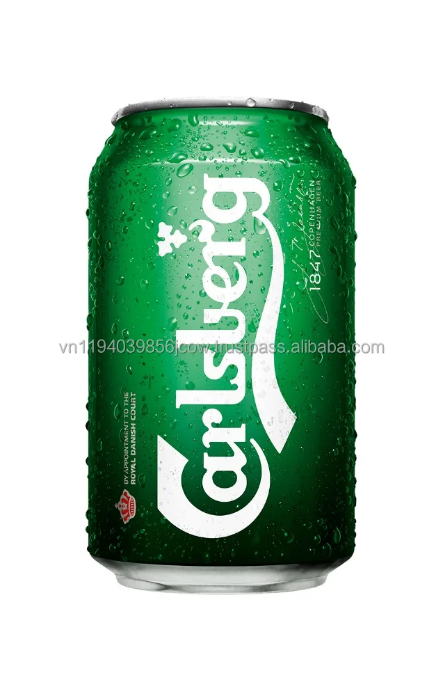 Vietnam Carlsberg beer can 330 ml
