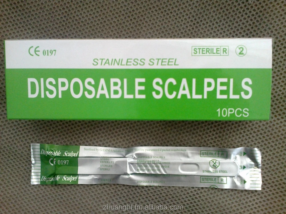  No. 11# High quantity & Low price Carbon/stainless Steel Surgical Blades and Scalpels