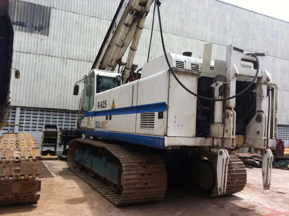 
[ Winwin Used Machinery ] Used Rotary Drilling Rig Soilmec R625 2007yr For Sale 