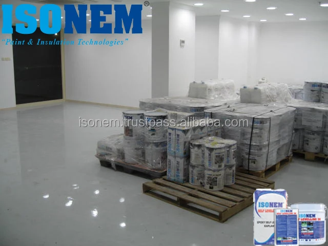 ISONEM SELF LEVELLING 3K FLOORING MATERIAL FOR CONCRETE GARAGE, WAREHOUSE, FACTORY , HOSPITALS, MANUFACTURER FROM TURKEY