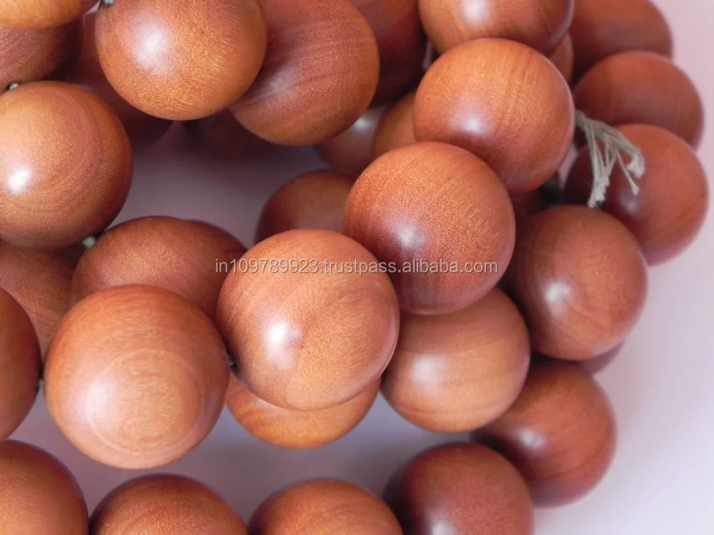 necklace-buddhist beads/sandalwood beads/wood beads