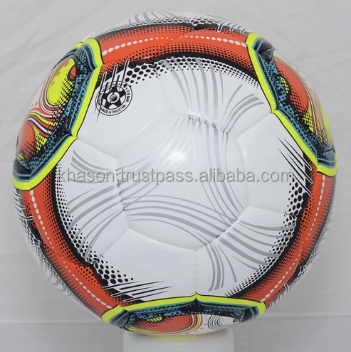 High quality size 5 customised newest design machine stitched TPU football for training and promotion