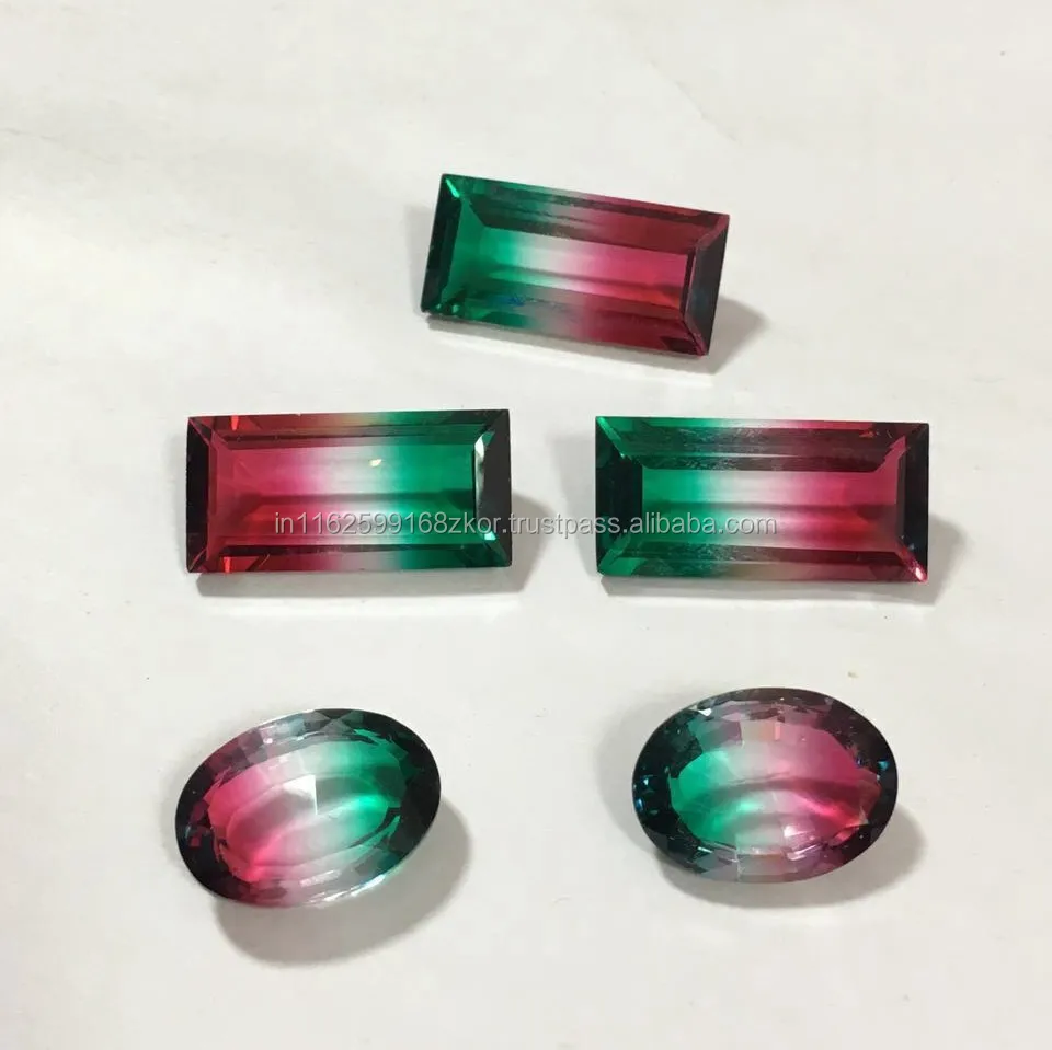 Natural Doublet Quartz Fancy And Normal Cut Loose Gemstone For Making Jewelry Multi Color Top Quality At Best Price