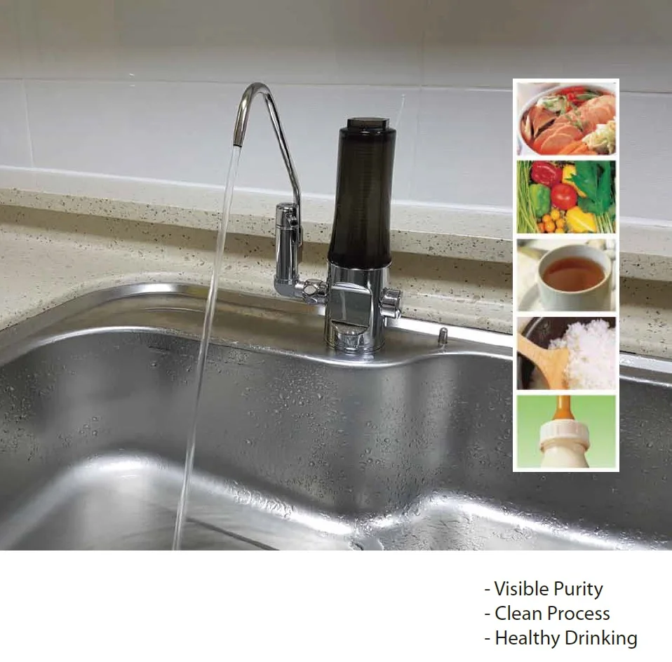 Compact Water Purifier with High-Perfermance Filter Made In South Korea With High Quality of Material