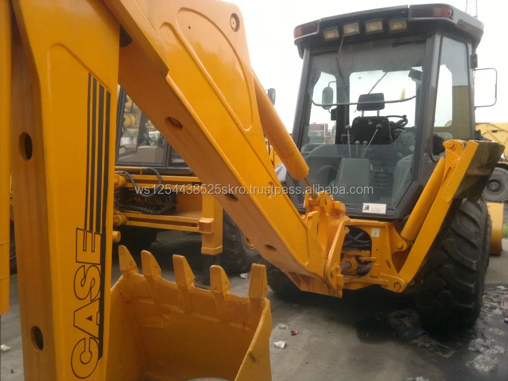 Almost New Used Case 580 Backhoe Loaders for sale/Few working hours 580Lbackhoe loaders in Shanghai China